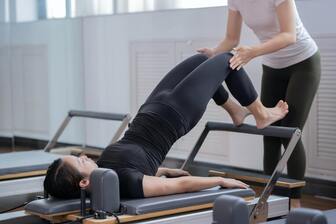 Pilates Reformer and Mat Picture